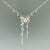 Pink Pearl, Round Cascading Necklace