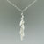 White Pearl, Baroque Linear Necklace