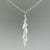 White Pearl, Baroque Linear Necklace