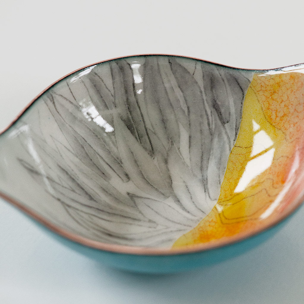 Landscape mini bowl, Sunrise