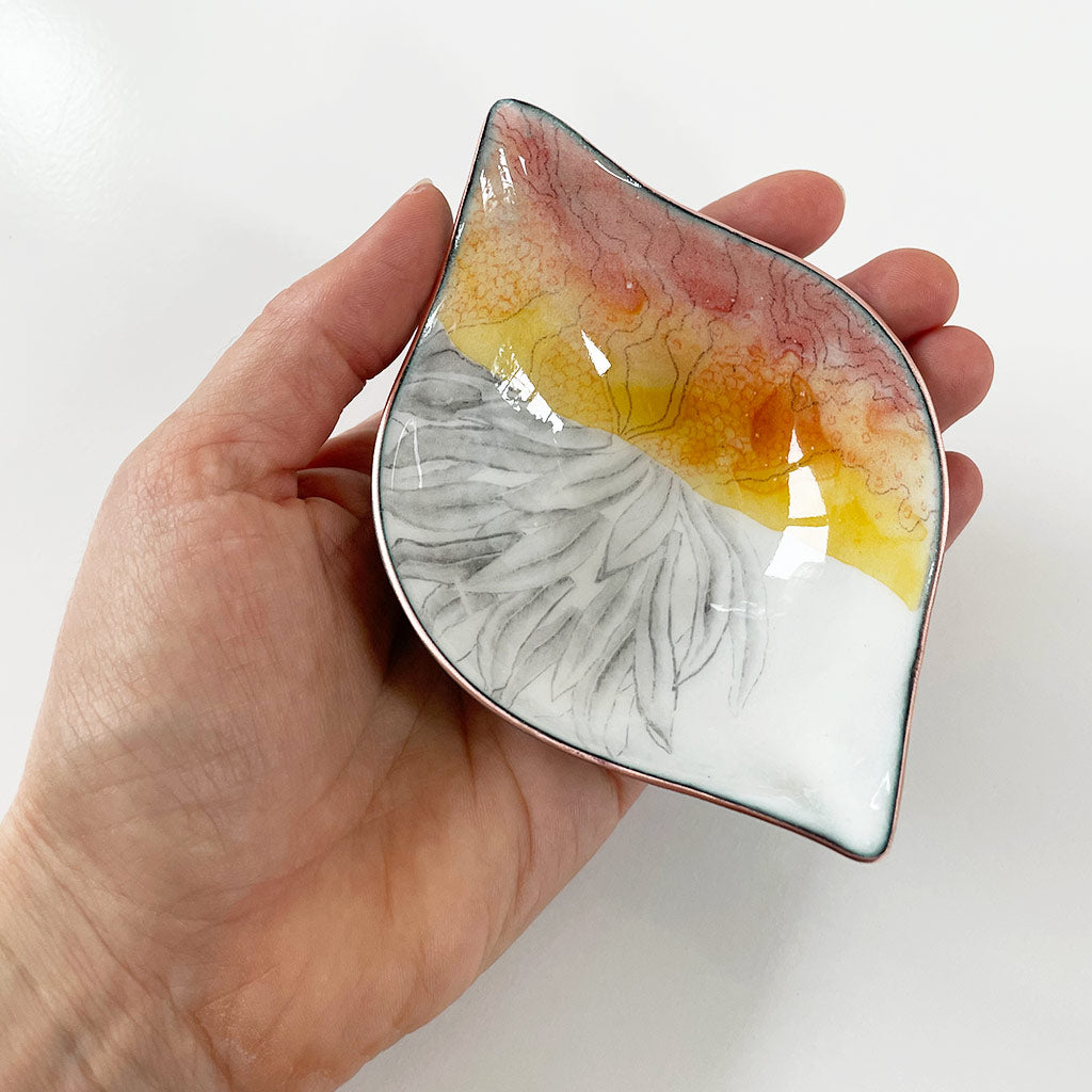 Landscape mini bowl, Sunrise