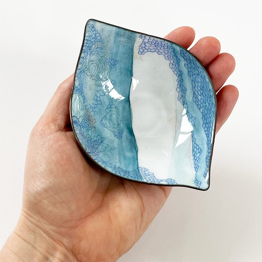 Landscape mini bowl, Ocean Gem