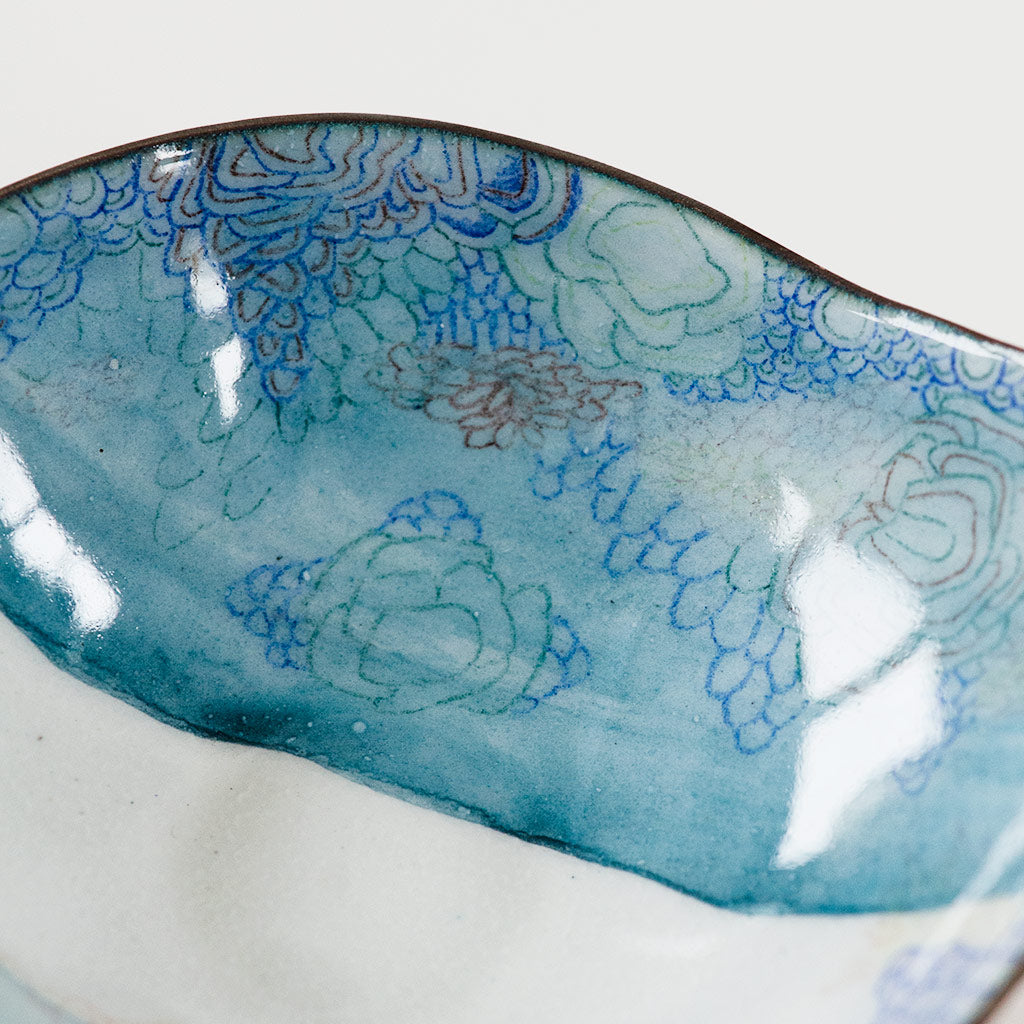 Landscape mini bowl, Ocean Gem