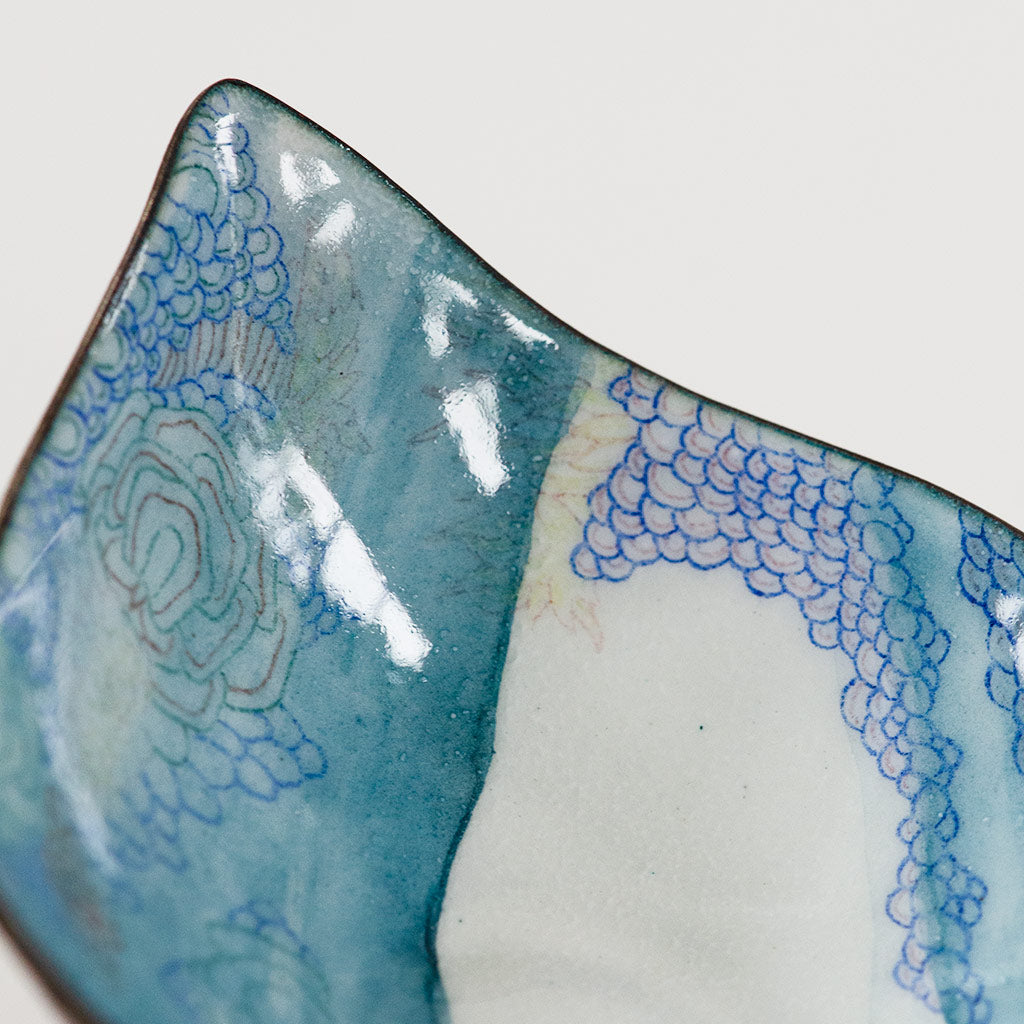 Landscape mini bowl, Ocean Gem