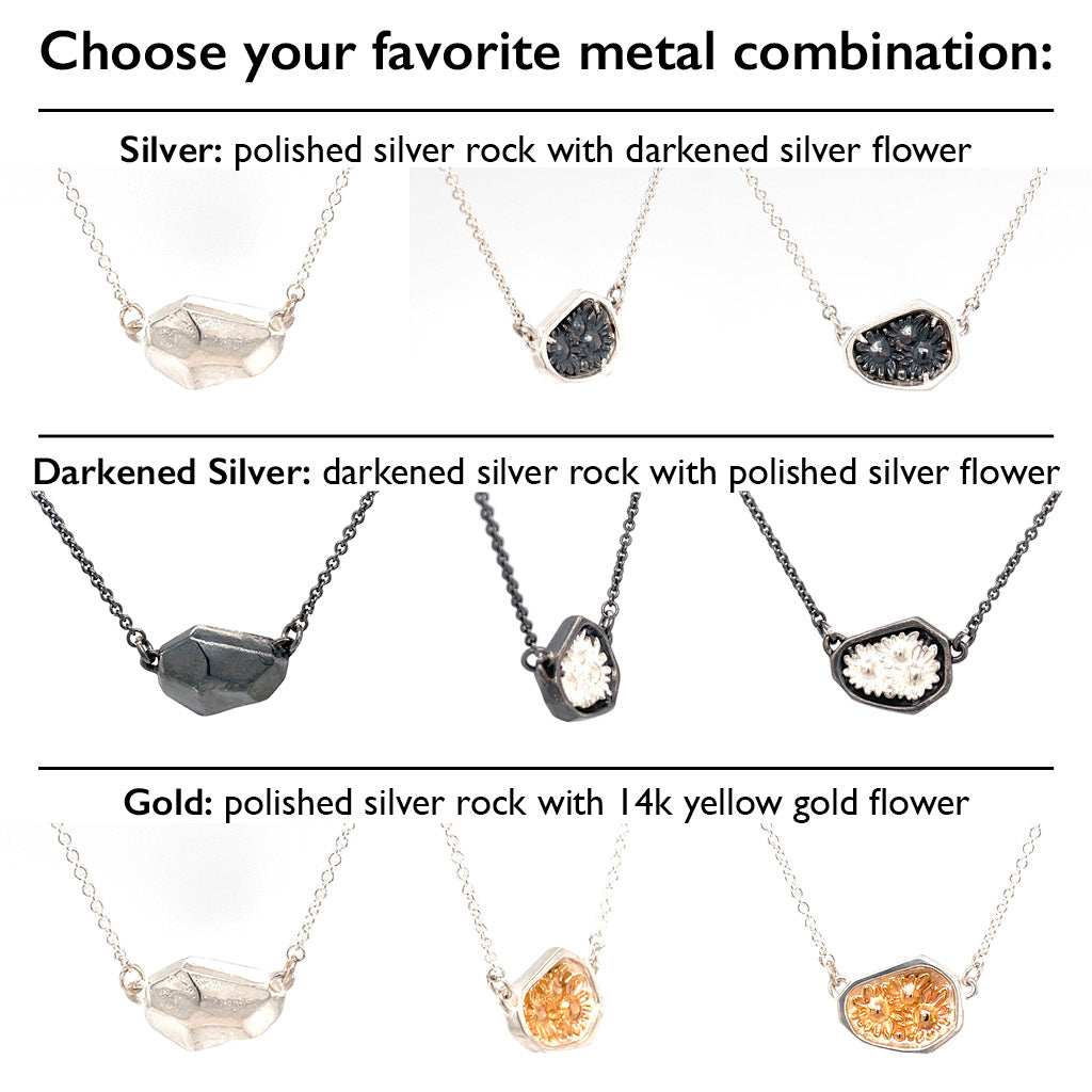 Amplified Strength Necklace (Diamond Rock Necklace)