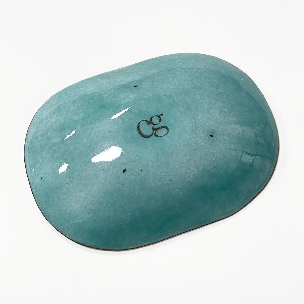 Yellow Sprout Flower enamelware bowl