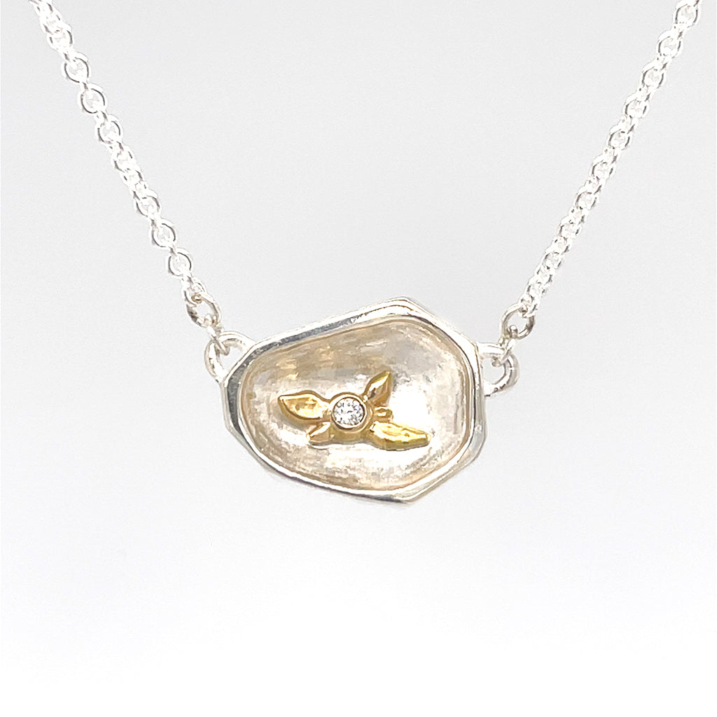 Strength Rock Necklace with Splendor (and diamonds!)