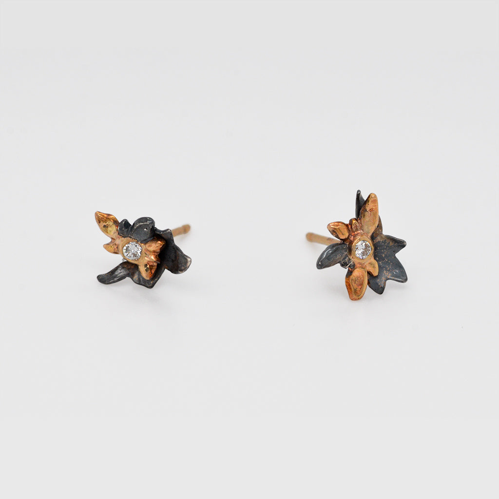 Burst Diamond Earrings (mini)