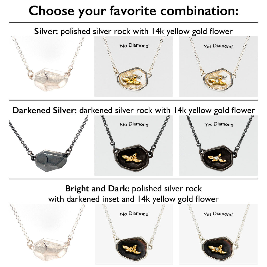 Strength Rock Necklace with Splendor (and diamonds!)