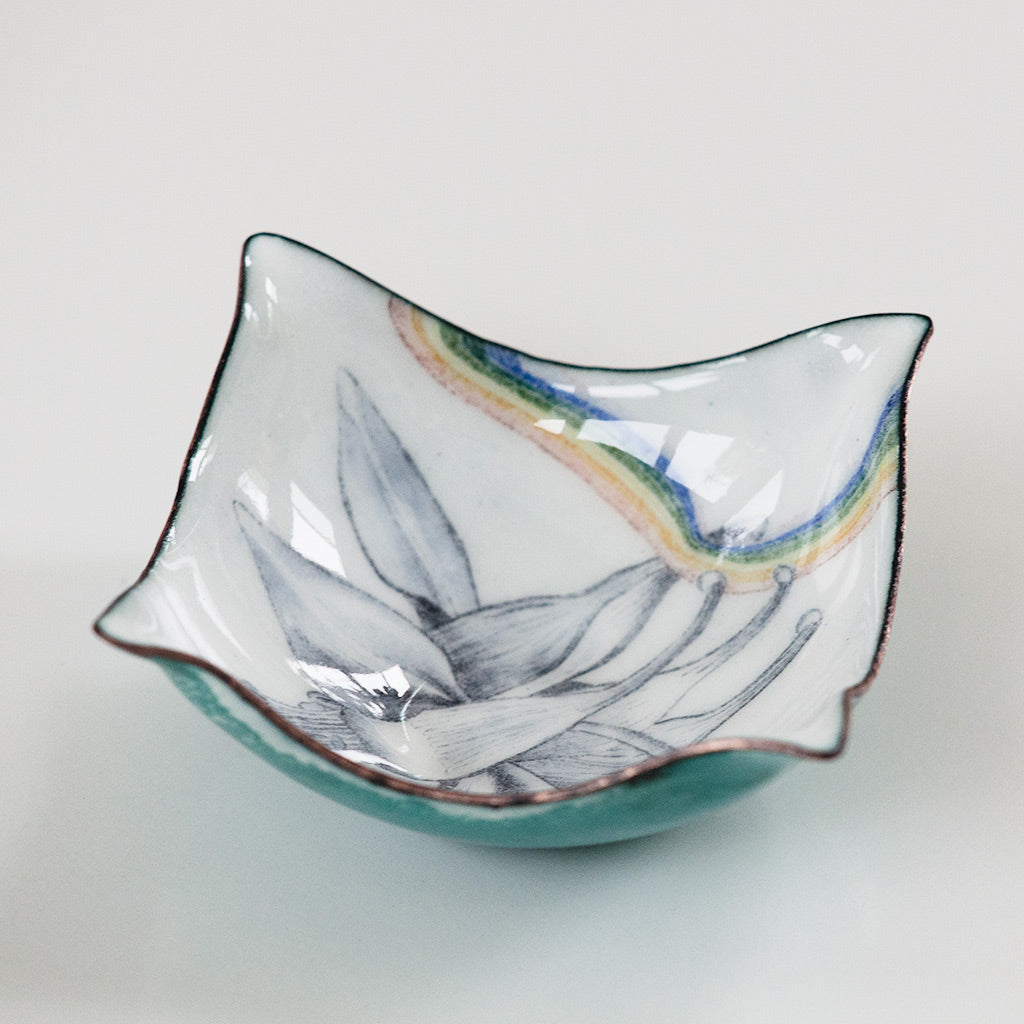 Columbine Wildflower Rainbow Bowl