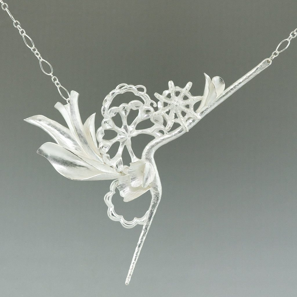 Day Bloom, one of a kind, power necklace