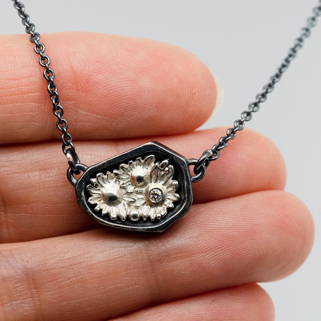 Amplified Strength Necklace (Diamond Rock Necklace)