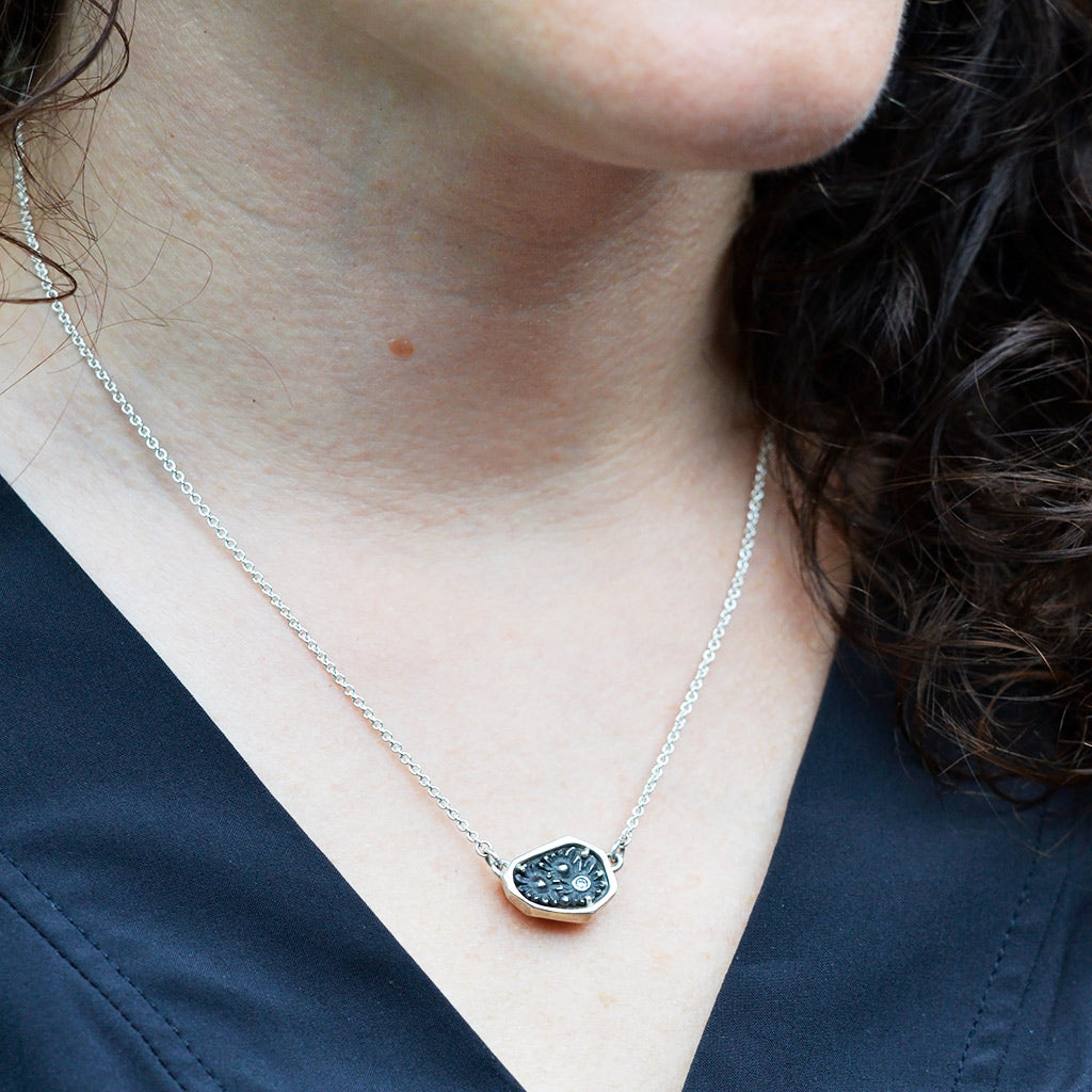 Amplified Strength Necklace (Diamond Rock Necklace)