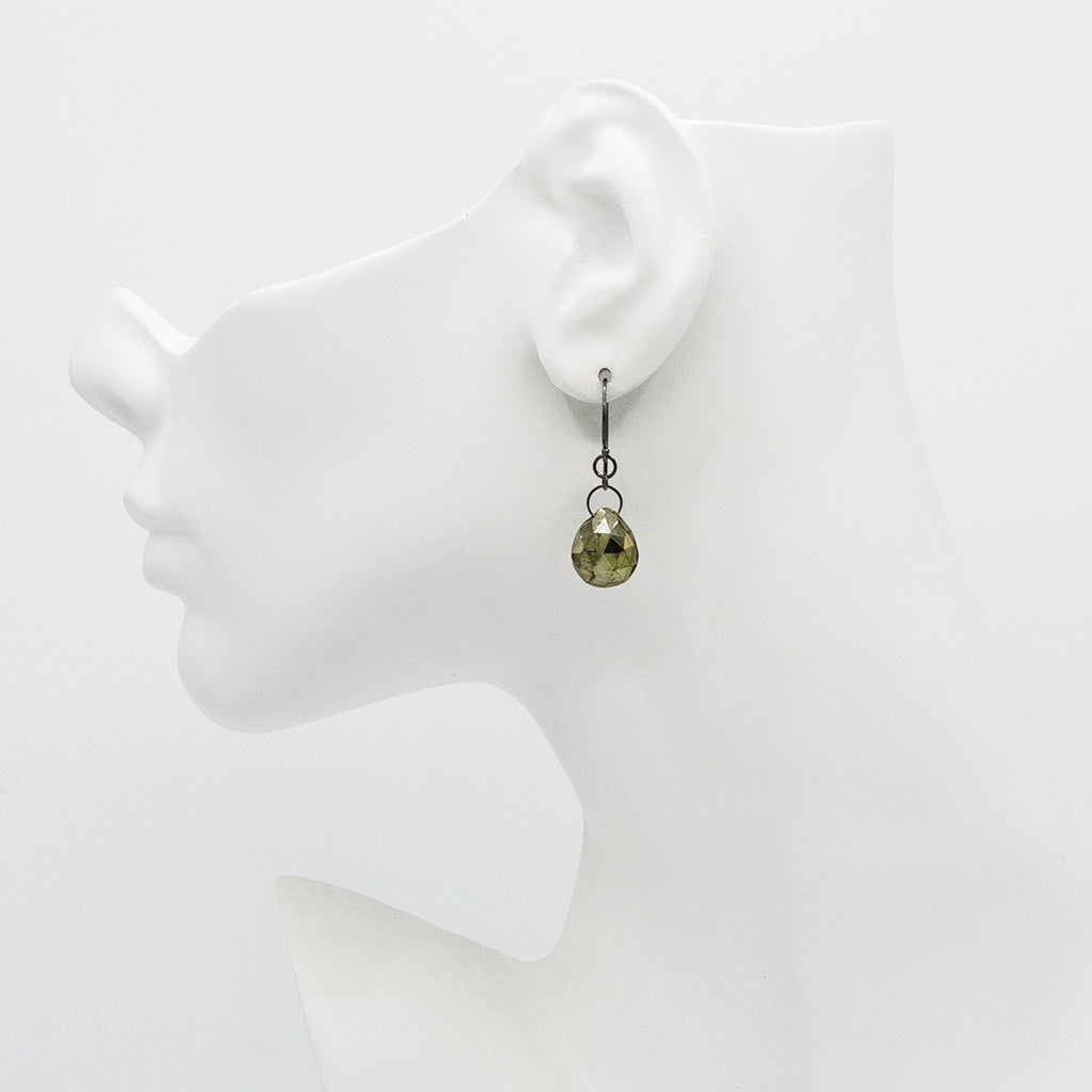 Pyrite Gemstone Earrings