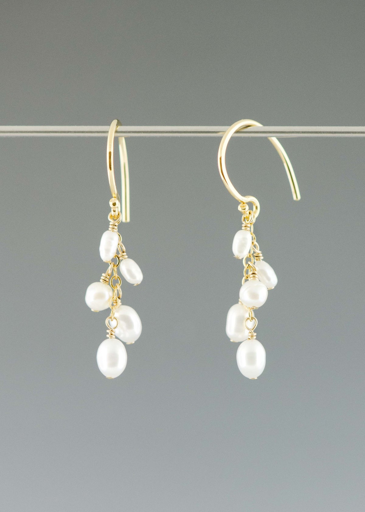 Pearl Cluster Earring