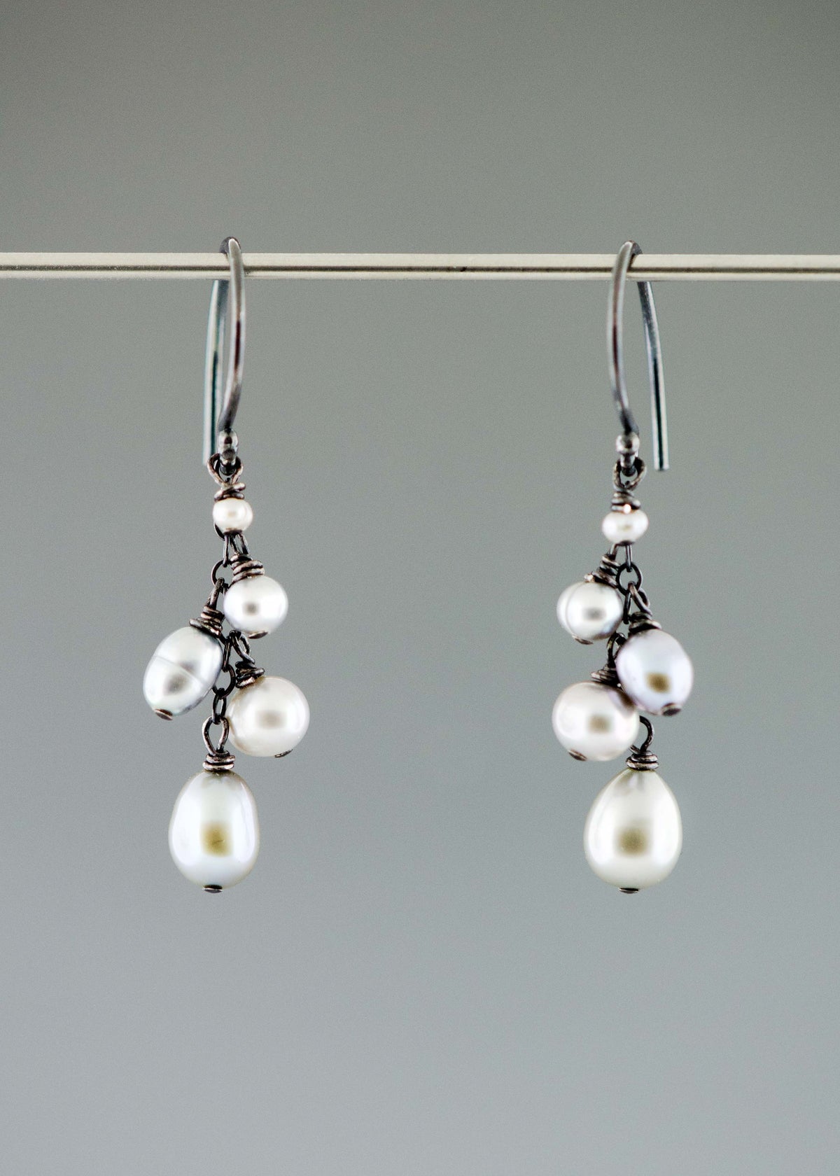 Pearl Cluster Earring