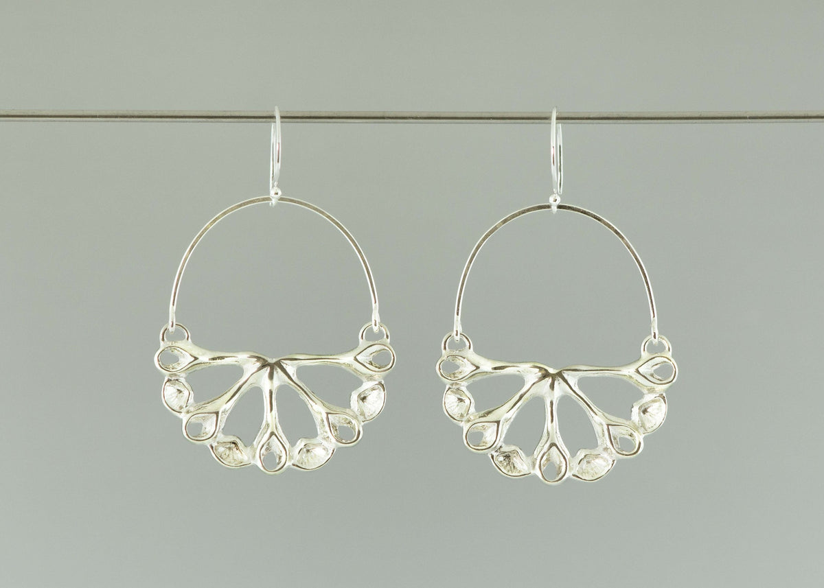 Semi-Siren Hoop Earrings