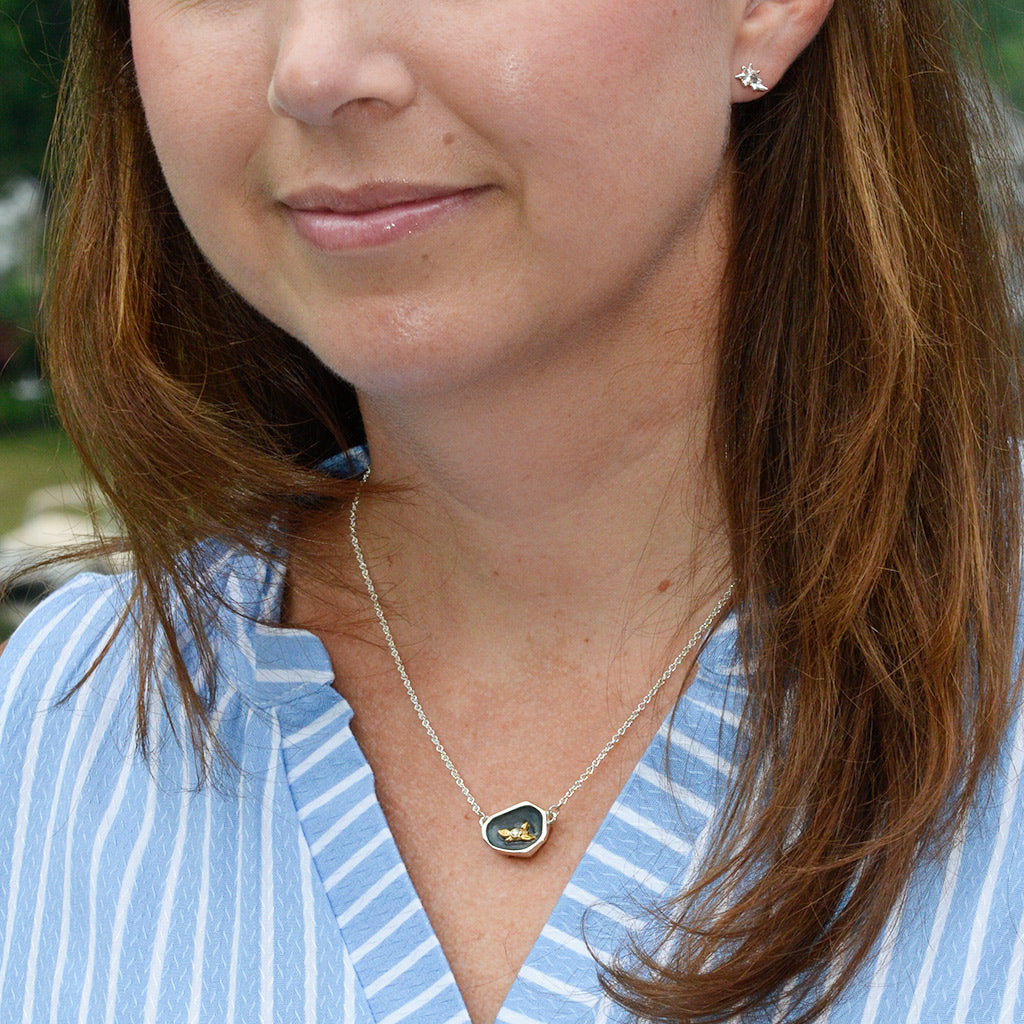 Strength Rock Necklace with Splendor (and diamonds!)