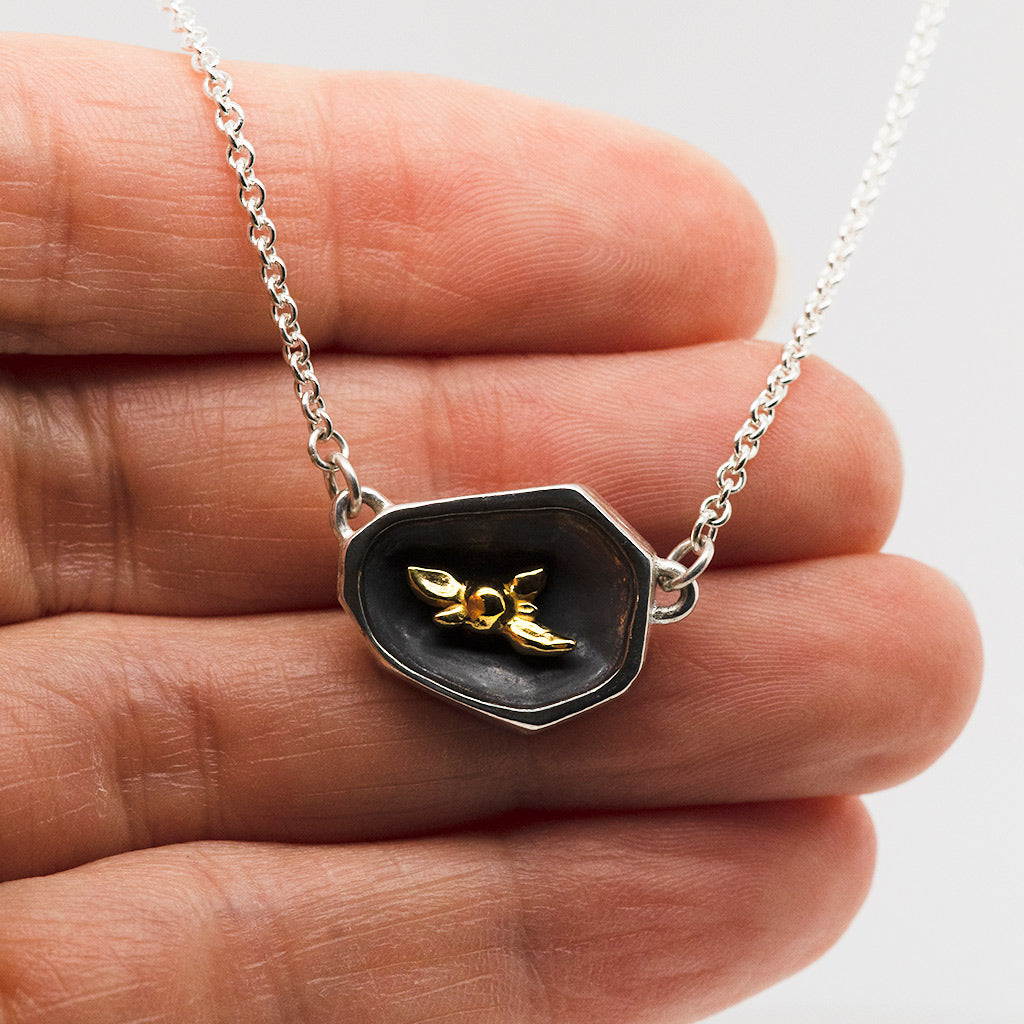 Strength Rock Necklace with Splendor (and diamonds!)