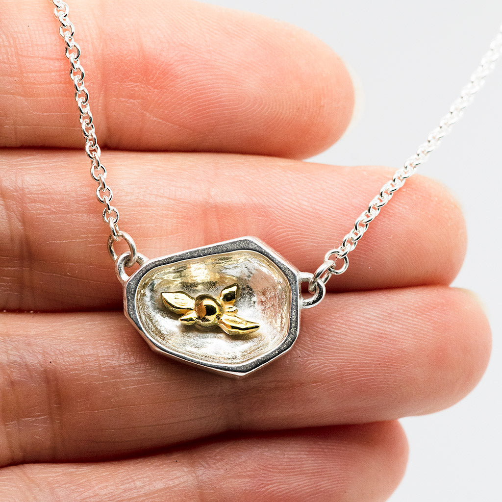 Strength Rock Necklace with Splendor (and diamonds!)