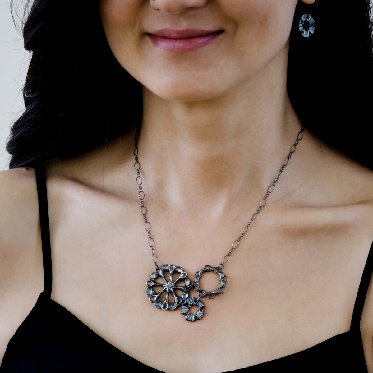 Triple Siren Necklace