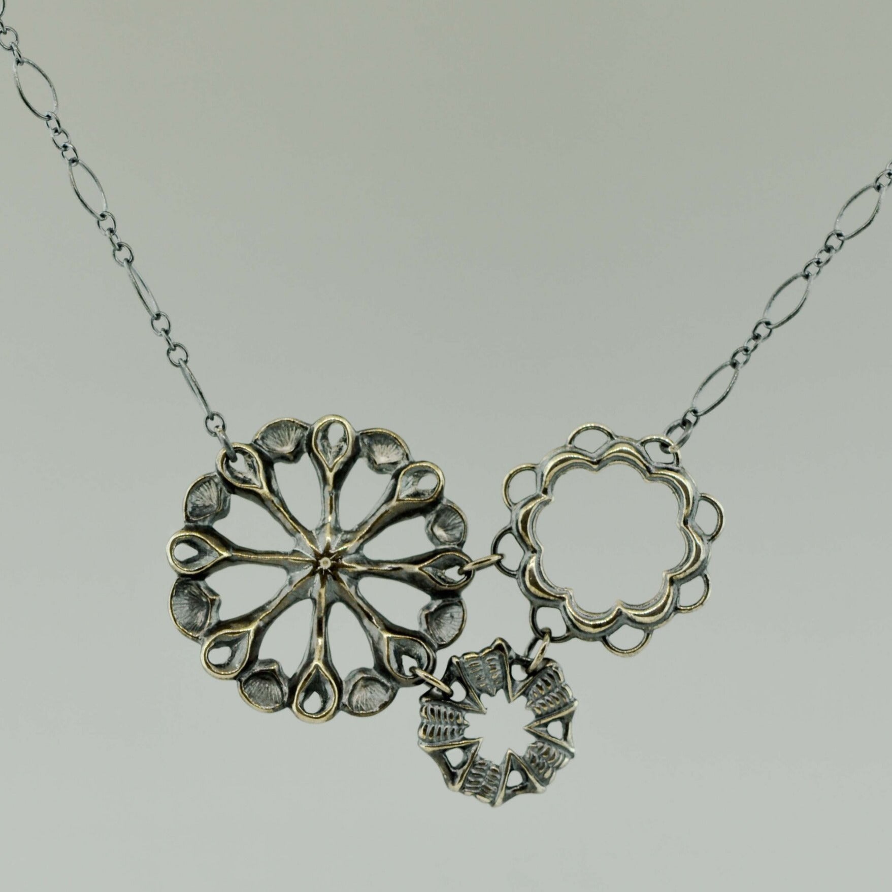 Triple Siren Necklace