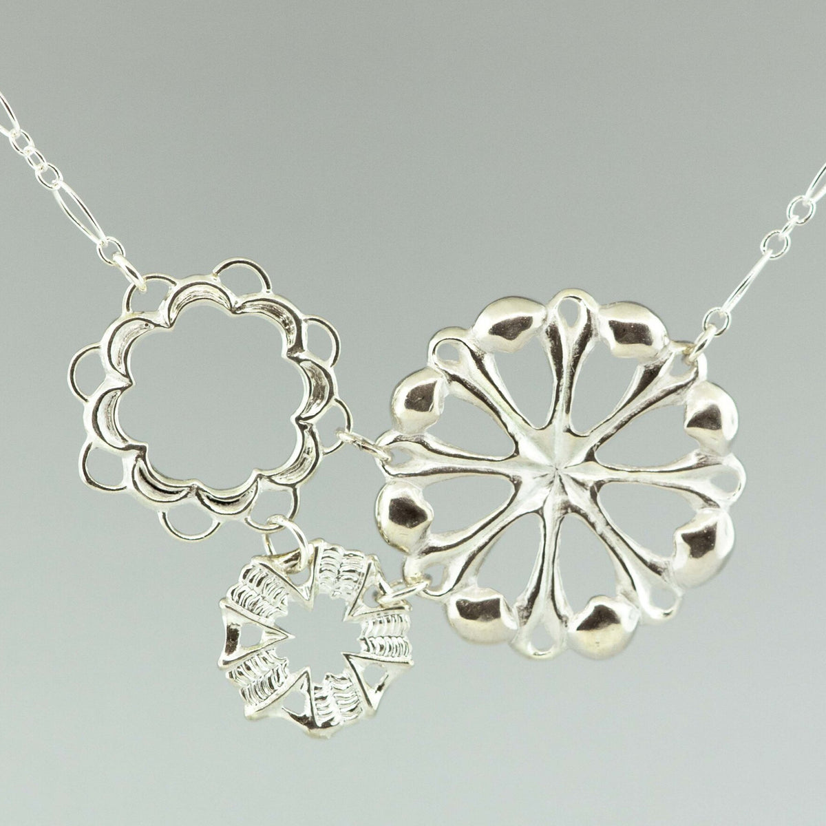 Triple Siren Necklace