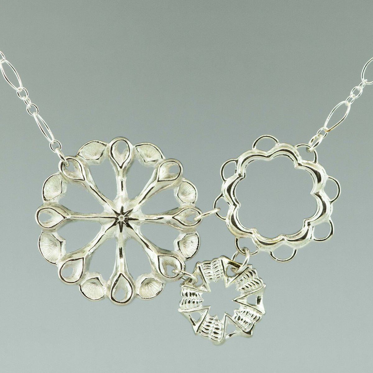 Triple Siren Necklace