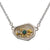 Compassionate Strength Necklace (Tourmaline Diamond Rock)