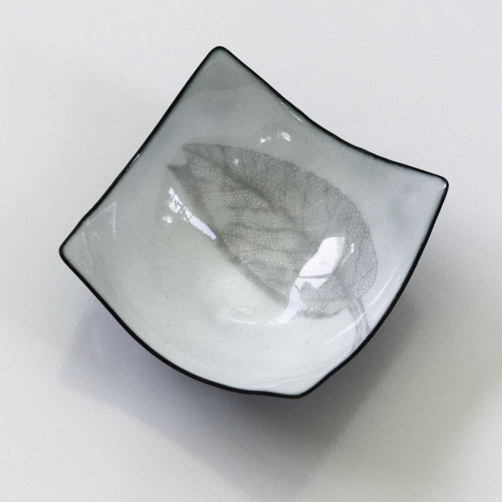 Herb Enamelware Bowls, handmade art gift for the kitchen