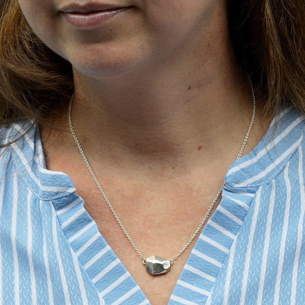 Strength Rock Necklace with Splendor (and diamonds!)