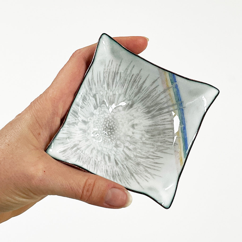 Thistle Wildflower Rainbow Bowl