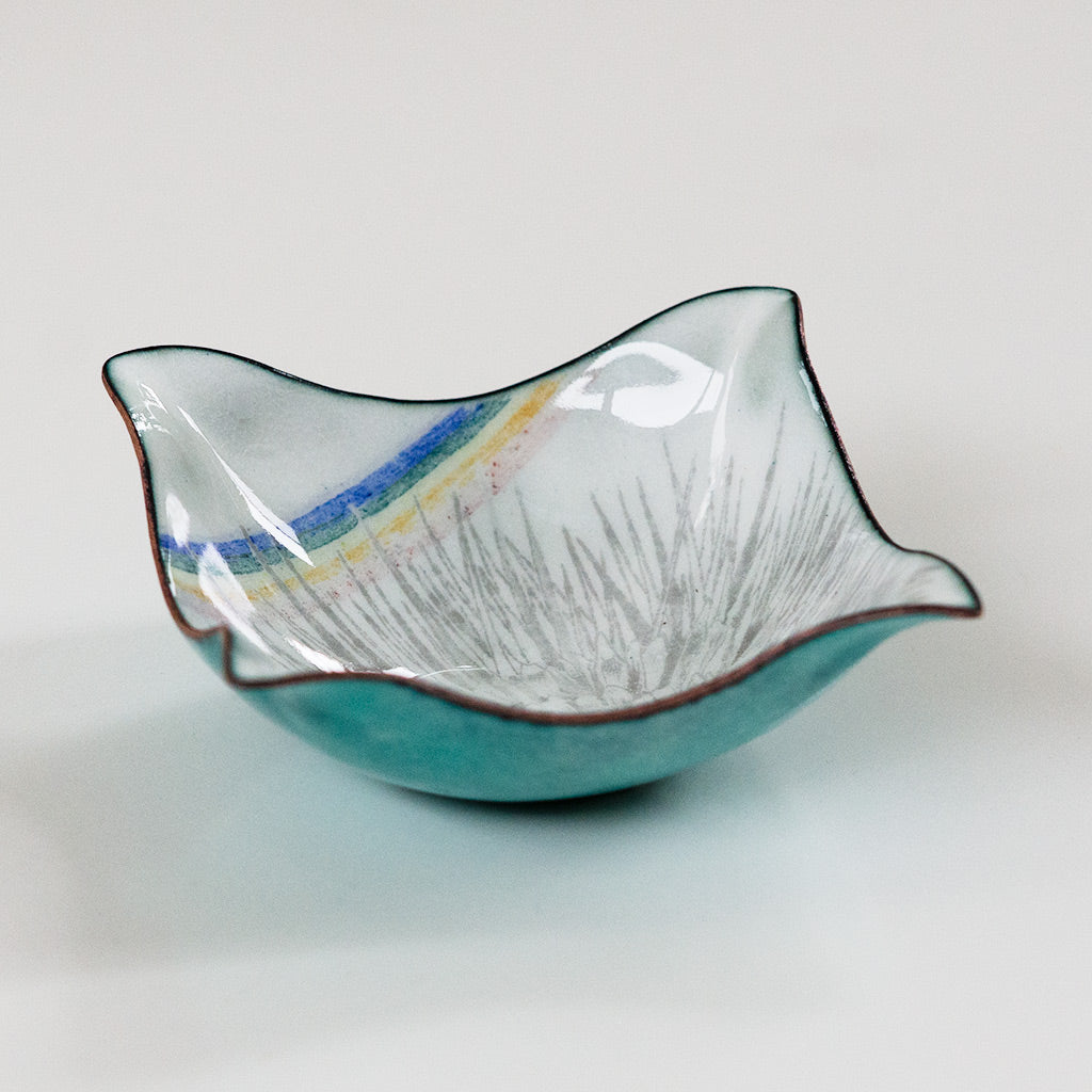 Thistle Wildflower Rainbow Bowl