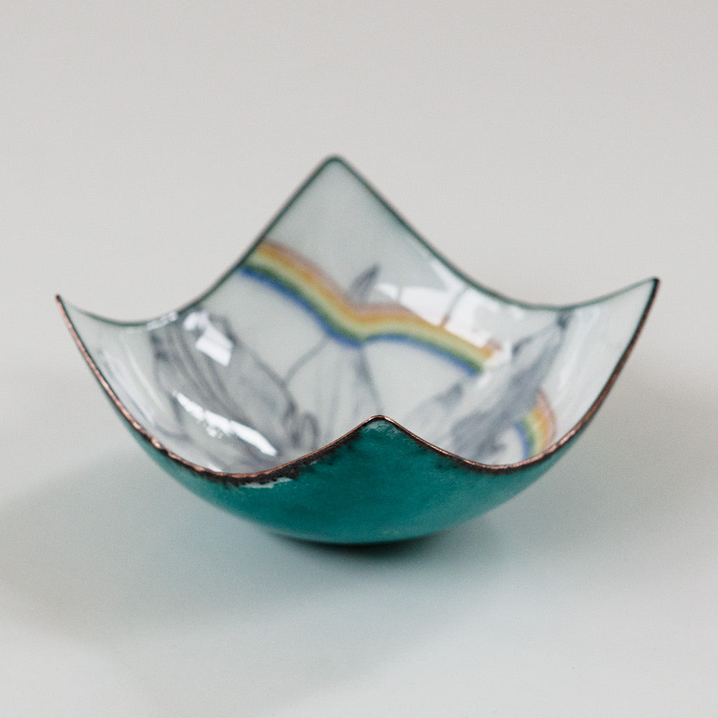 Trillium Wildflower Rainbow Bowl